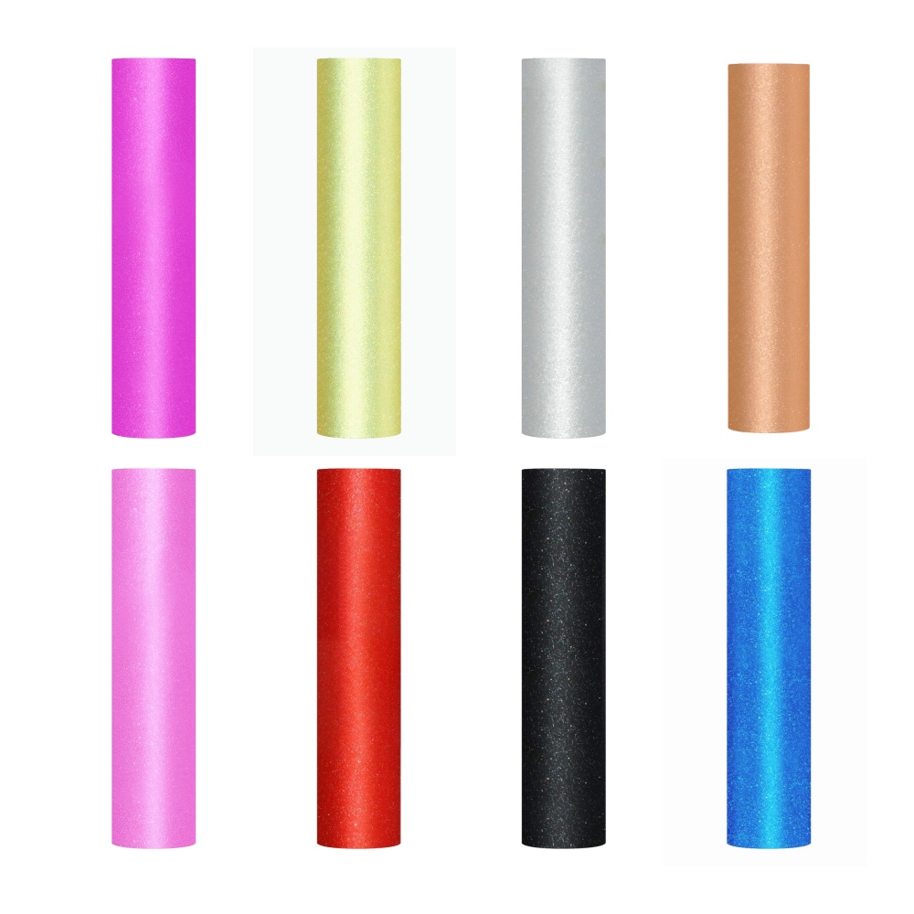 Glitter Vinyl Roll - 1 Rol Slim Glitter Zelfklevend Vinyl