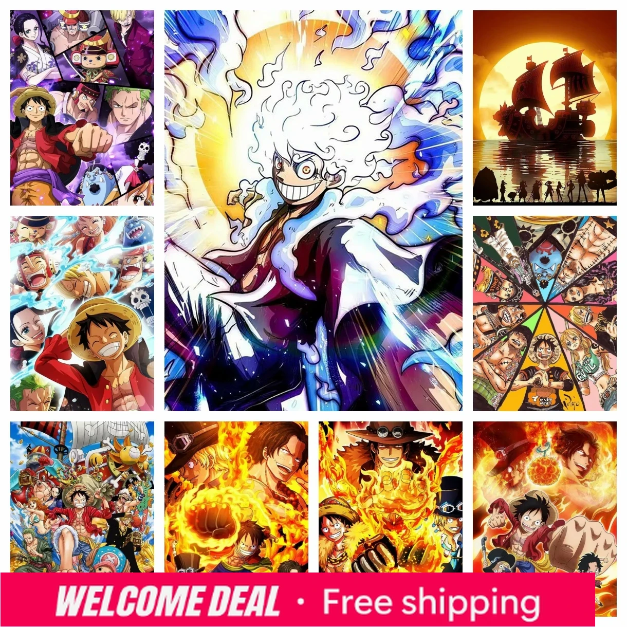 Embroidery Embellishments - 2026 2024 Nieuwe Japan Anime One