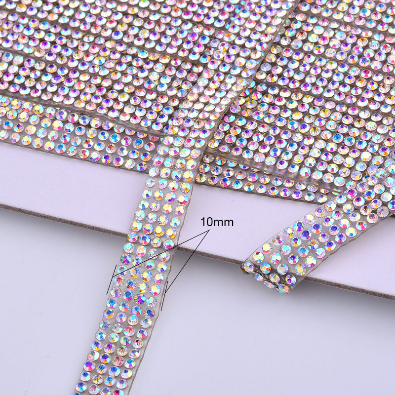 Junao 5Yard Crystal Ab Strass  - Hotfix Rhinestone Sheet recensie en prijs