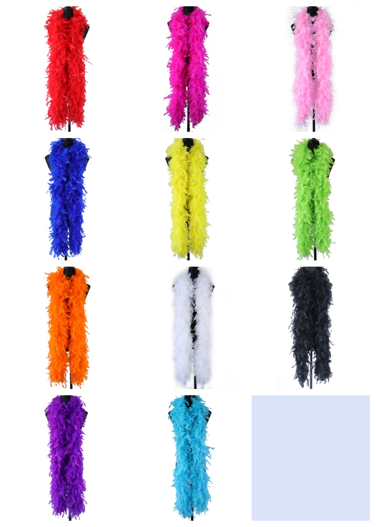 2m 90g Kalkoenveren Boa Marabo - Feather Trim Marabou recensie en prijs