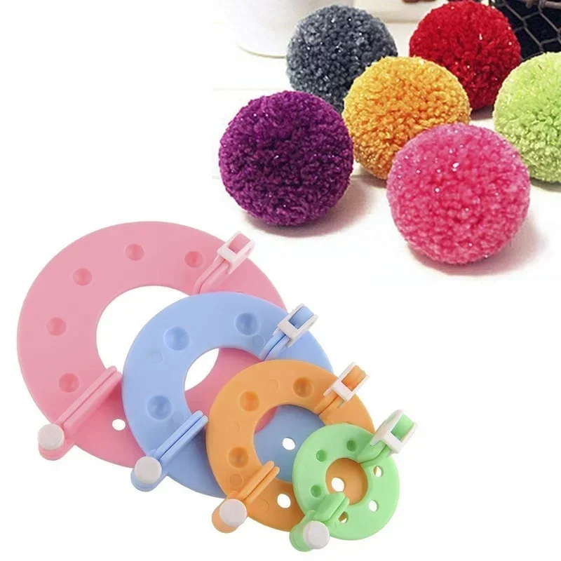8 Stuks 4 Maten Pluis Bal Weve - Pom Pom Maker Tool recensie en prijs