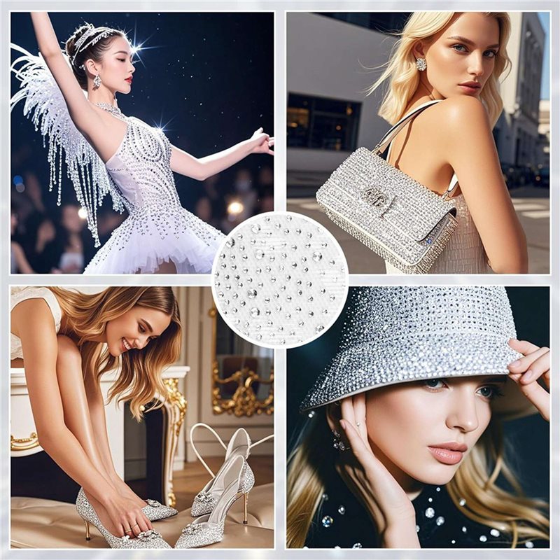 AB08-24 Vellen Strijkbare Stra - Hotfix Rhinestone Sheet recensie en prijs