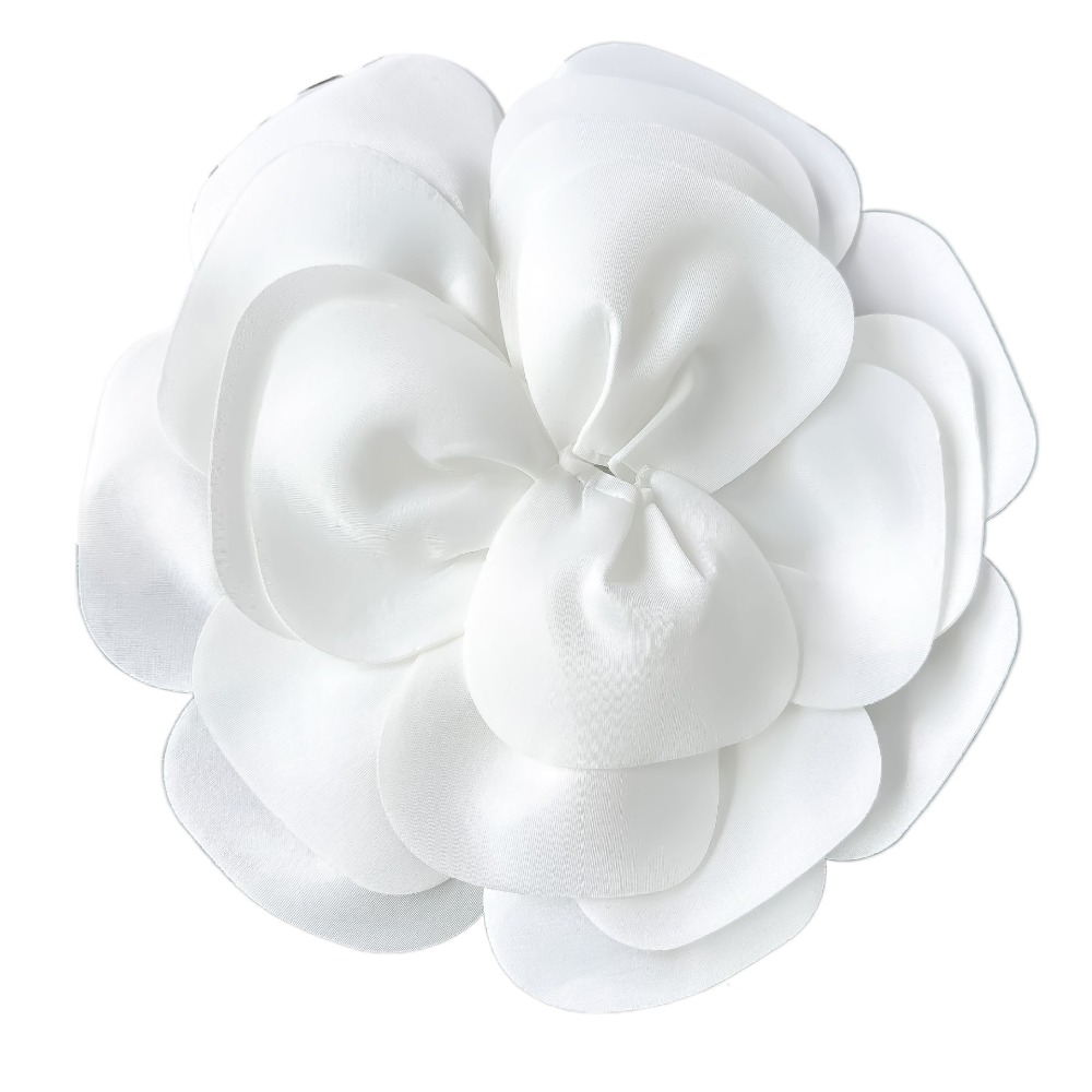 Grote satijnen bloemenapplicat - Applique Patch Flower recensie en prijs