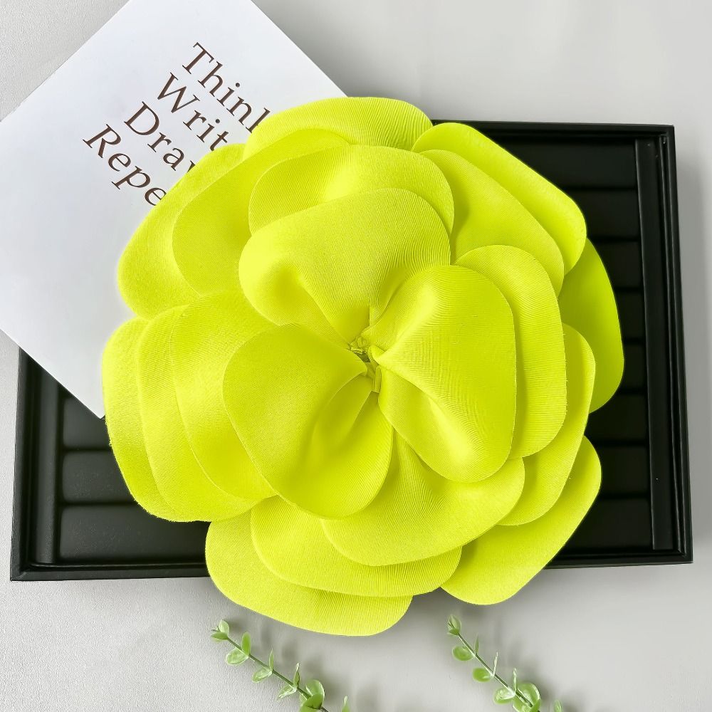 Grote satijnen bloemenapplicat - Applique Patch Flower recensie en prijs