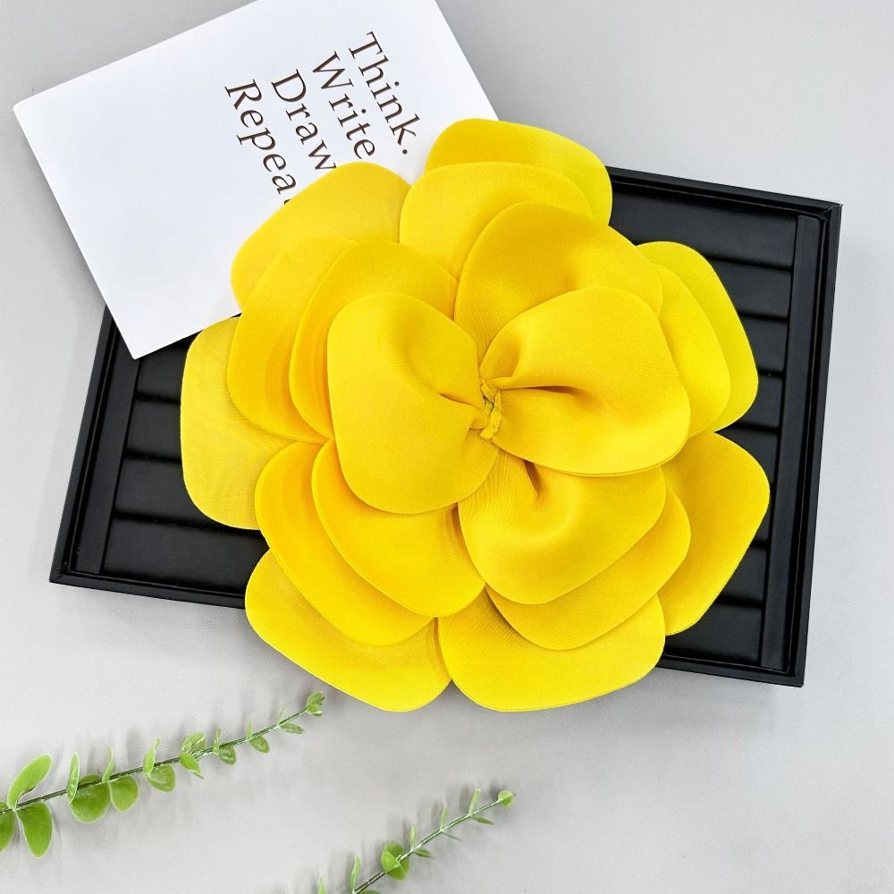 Grote satijnen bloemenapplicat - Applique Patch Flower recensie en prijs