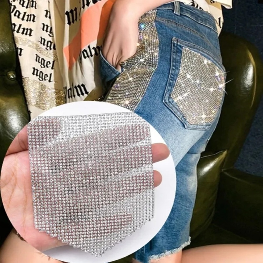 Luxe Strass Patches Jean Appli - Hotfix Rhinestone Sheet recensie en prijs