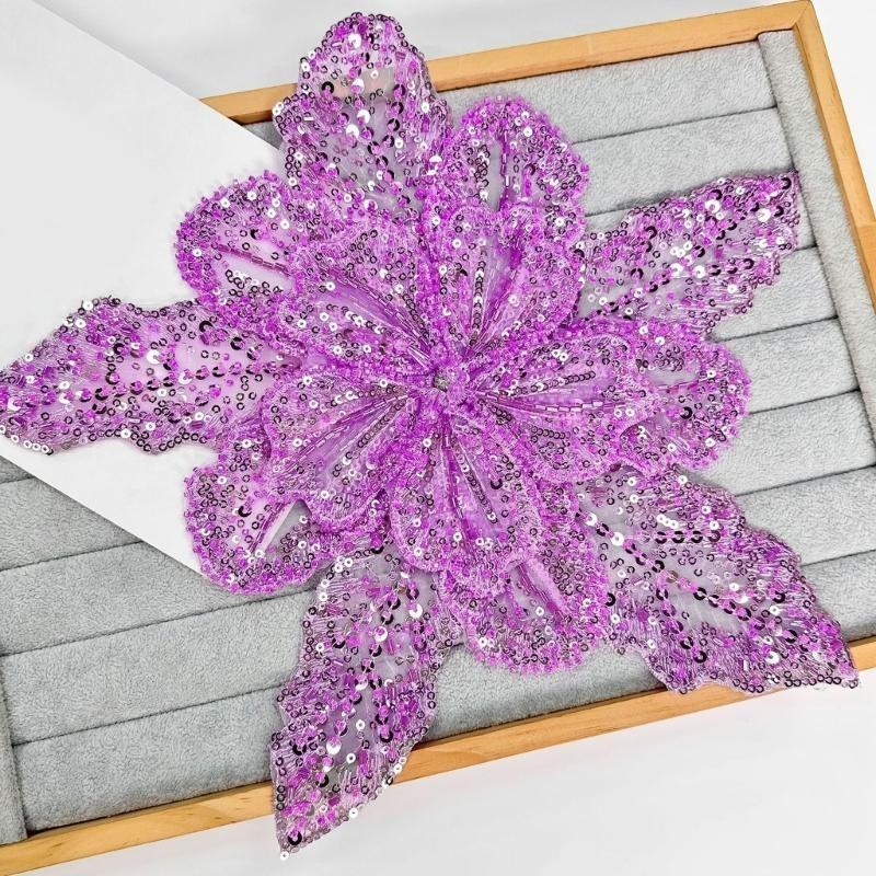 39BD Lovertjes Bloem Applique  - Applique Patch Flower recensie en prijs