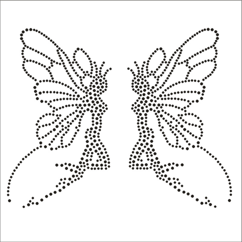 Strass Motief Ontwerpen T-shir - Hotfix Rhinestone Sheet recensie en prijs
